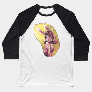 Bunny Girl Baseball T-Shirt